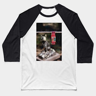 Red Bead Bracelet Memento on Contemplative Walk Baseball T-Shirt